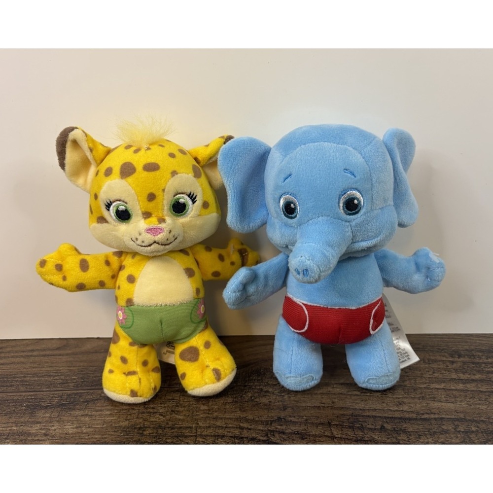 Jim Henson's Word Party 7" Franny & Bailey Plush Set